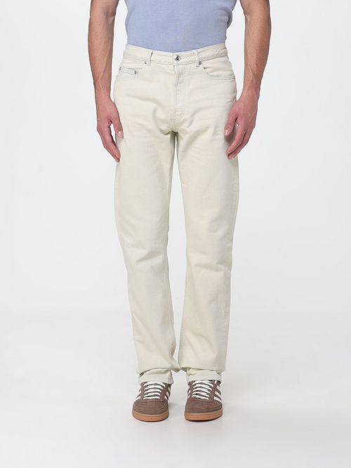 A. P.C. Pants Men color White