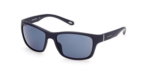 Skechers SE6117 Polarized 91V Men's Sunglasses Blue