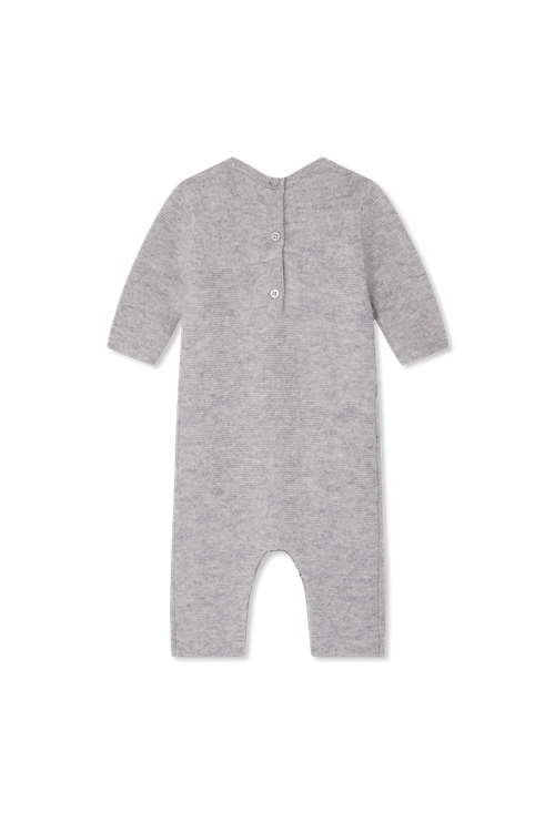 Cashmere Jumpsuit, Unisex, Grey
