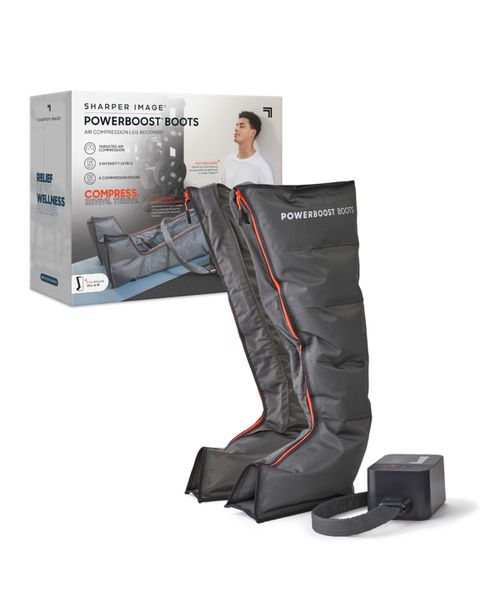 Powerboost Boots Air Compression Leg Massager - Grey