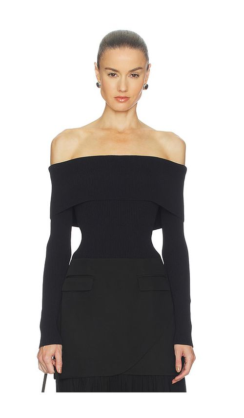 ASTR the Label Lidia Sweater in Black. L. Also in XS, S