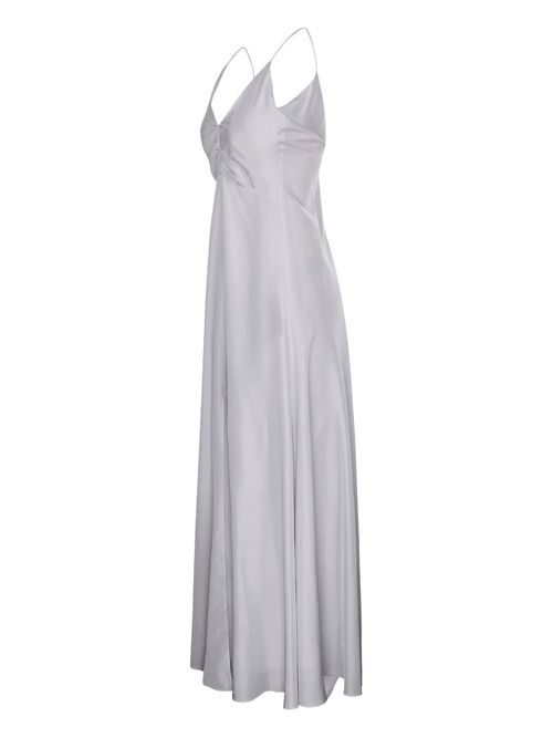 - Long Silk Slip Dress