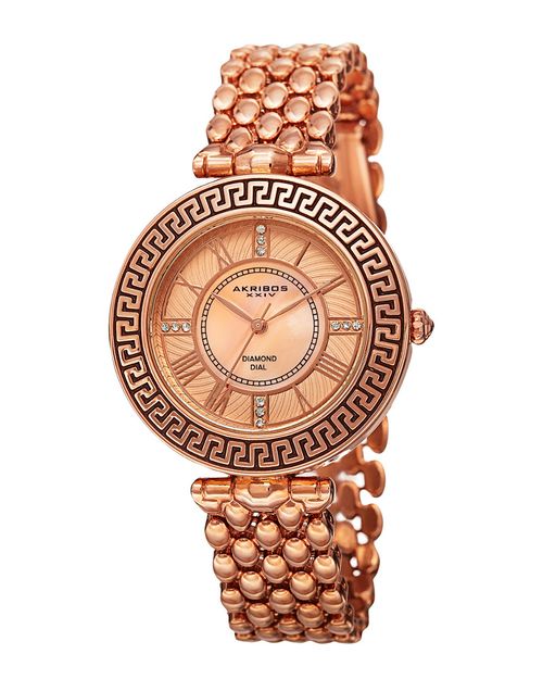 Women's Metal Diamond Watch