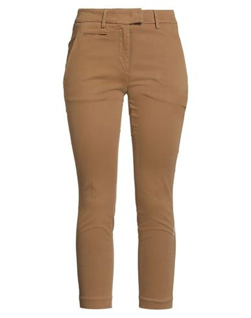 Woman Pants Mustard Size 27 Cotton, Elastane
