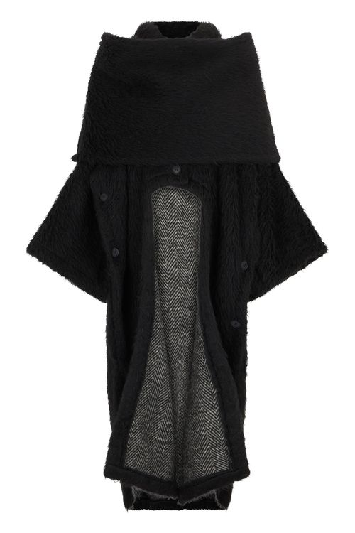 Dramatic Wide Sleeve Jacket with Fitted Silhouette - Available in Various Sizes