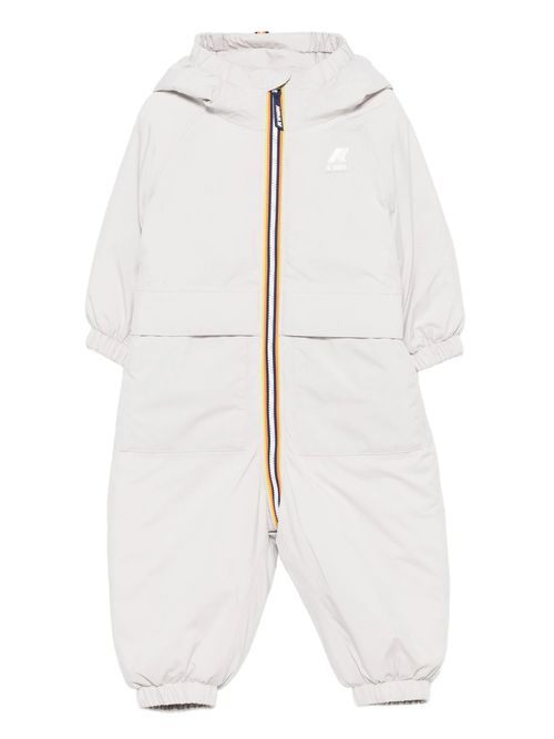 Kids Mini Front Zip Jacket with Elastic Hood, Cuffs & Hem