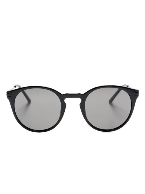 Round-frame sunglasses - Black