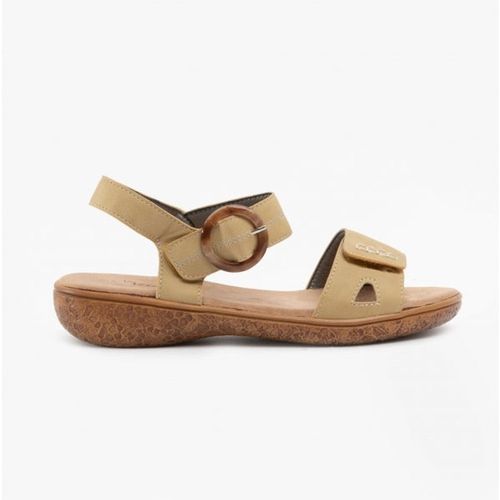 Dr Keller Womens JOAN Ladies Strappy Sandals Beige - Size UK 3