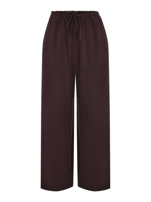 Trousers Made Of Silk