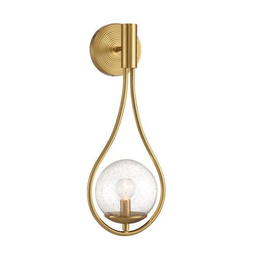 Encino 1-Light Wall Sconce in Warm Bra