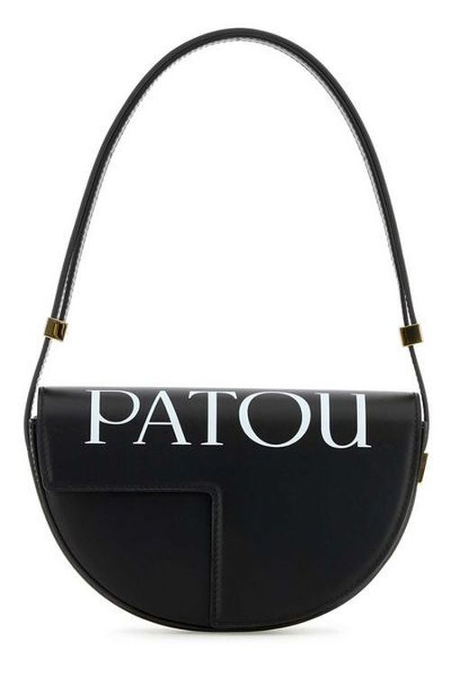 Patou Le Petit Patou Foldover Top Shoulder Bag