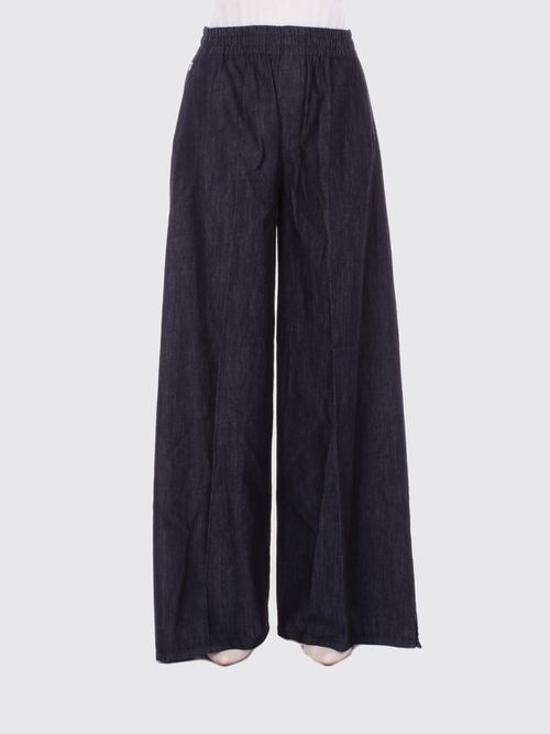 Pants Woman color Blue