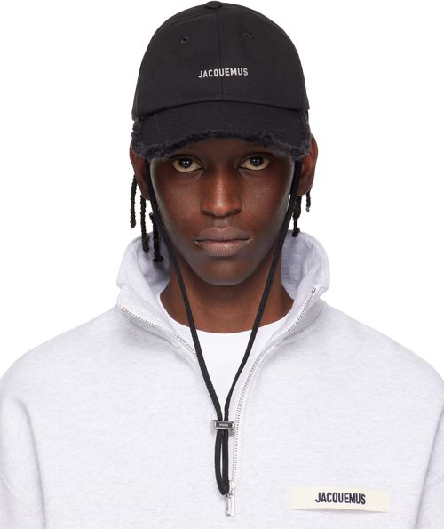 Black Les Classiques 'The Artichaut' Denim Cap