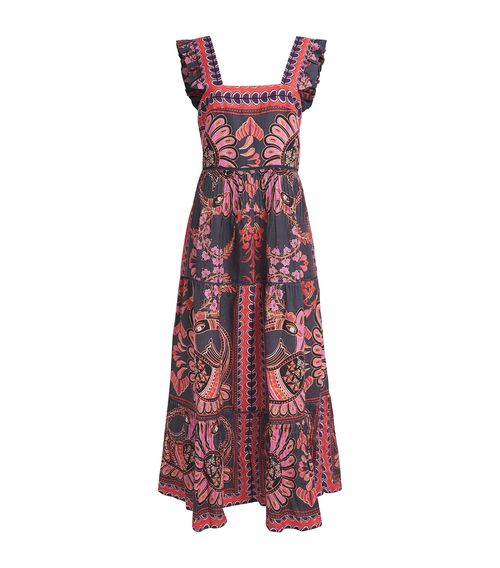 Linen Sybill Midi Dress