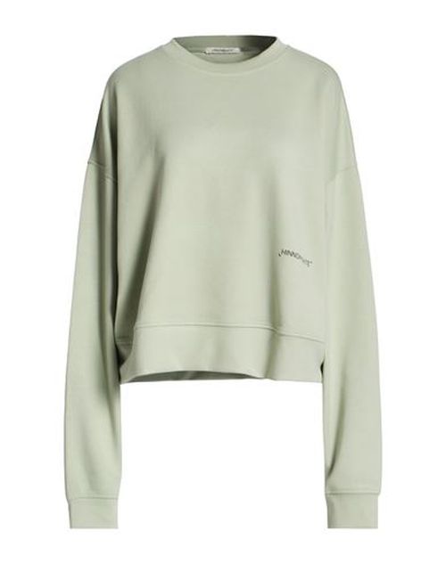 Woman Sweatshirt Light green Size L Polyester, Modal, Elastane