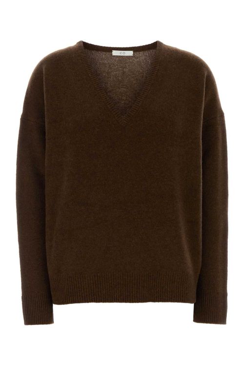 Long Sweater — Brown