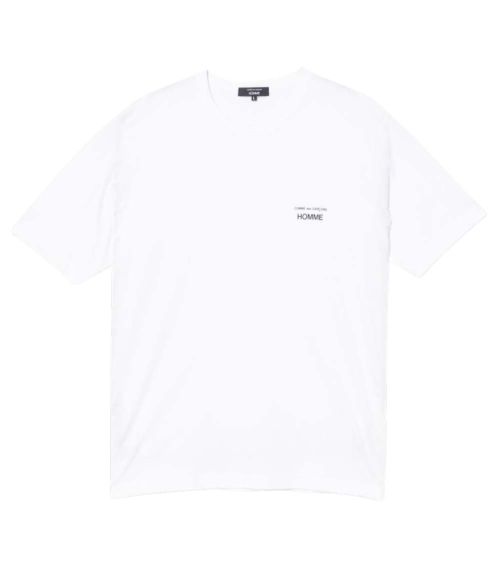 White Logo Crew Neck T-Shirt