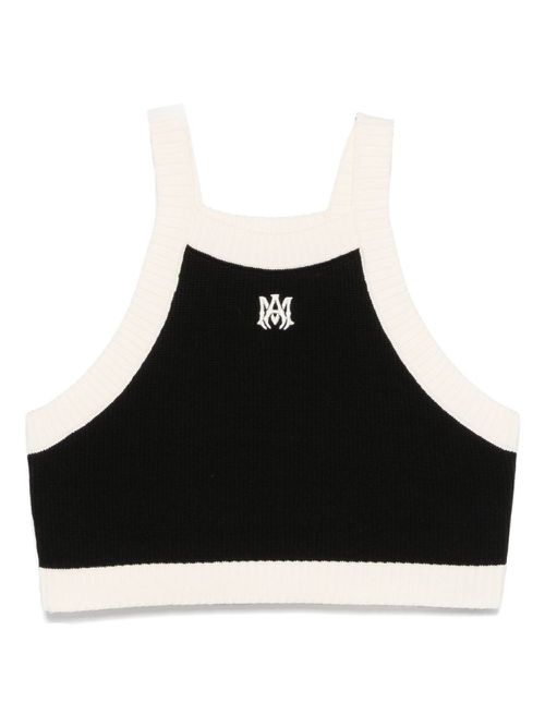 Ma cropped tank top - Black