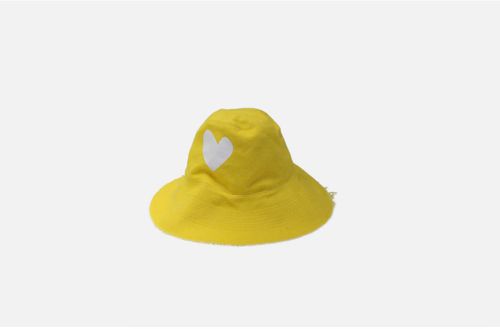 Sunny Daze Heart Hat In Sunshine