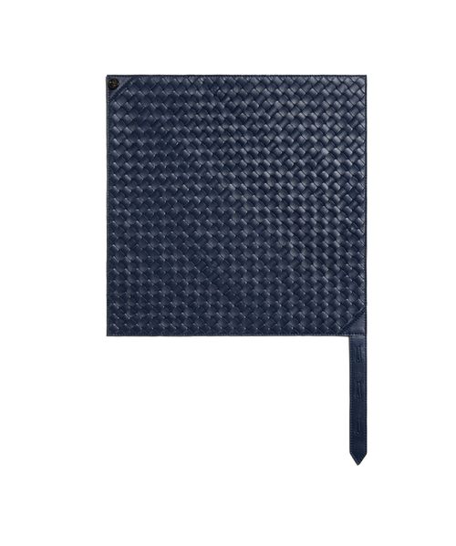 Leather Intrecciato Foulard