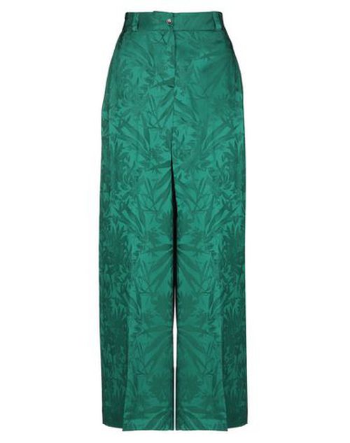 Woman Pants Emerald green Size 4 Acetate, Viscose