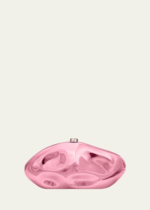 The Caldera Metallic Clutch Bag