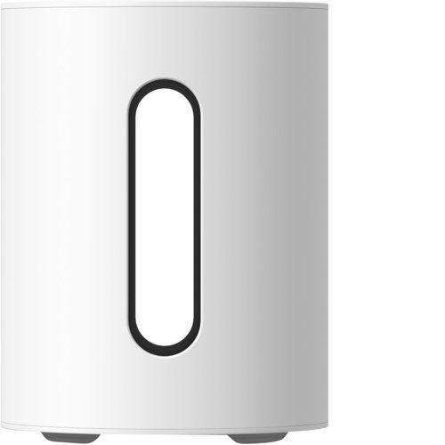 "Geek Squad Certified Refurbished Sub Mini Dual 6"" Wifi Subwoofer - White"