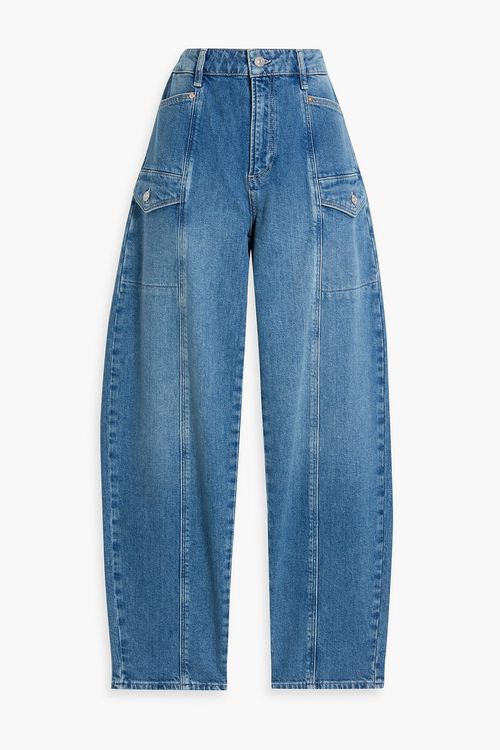 Alexis high-rise cargo jeans - Blue - 23