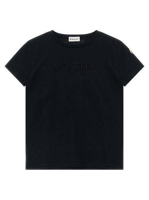 Girls Black Logo T-shirt