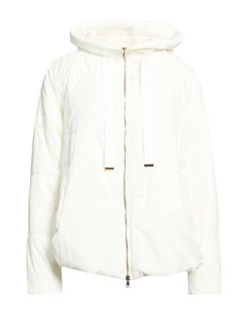 Woman Jacket Off white Size 10 Polyamide, Polyester