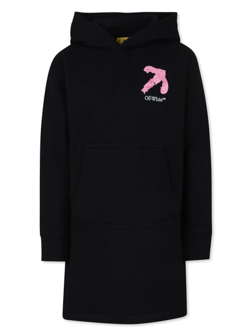 Hooded dress - Black
