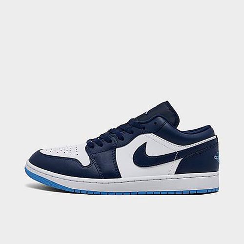 Men's Air Retro 1 Low Casual Shoes in Midnight Navy/University Blue