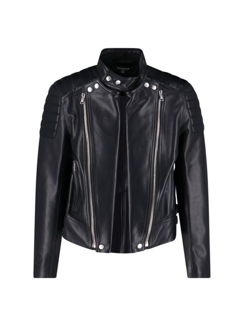 Leather Biker Jacket