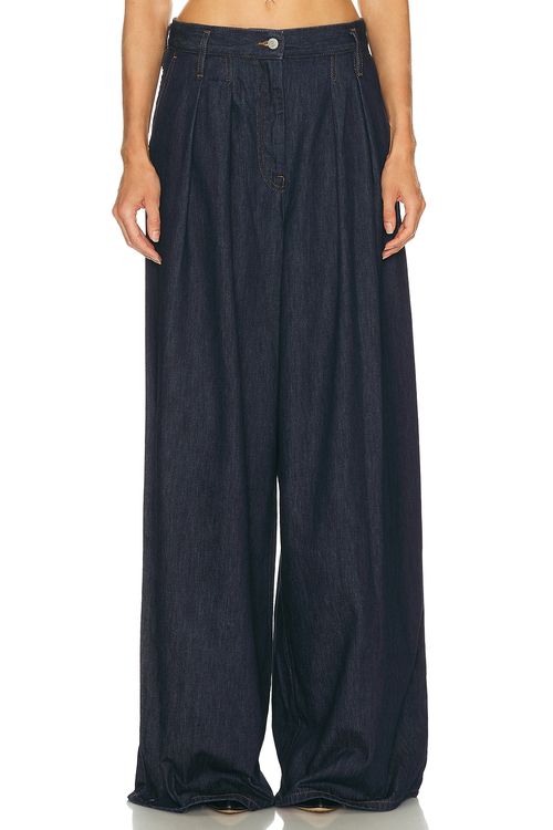 Dries Van Noten Pamplona Pants in Blue