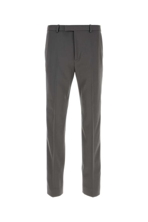 Stretch Wool Trousers — Gray