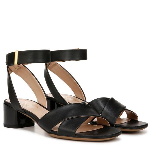 Franco Noel Ankle Strap Sandals (Black)