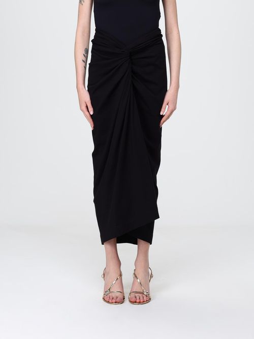 Skirt Woman color Black