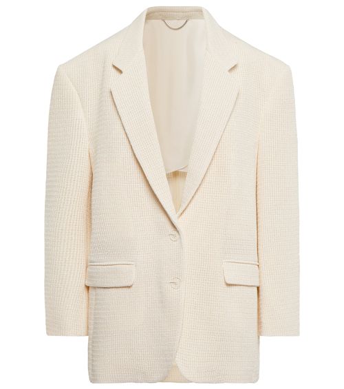 Magda Butrym Single-breasted cotton-blend blazer