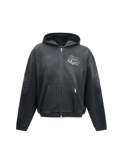 Zip Hoodie — Black
