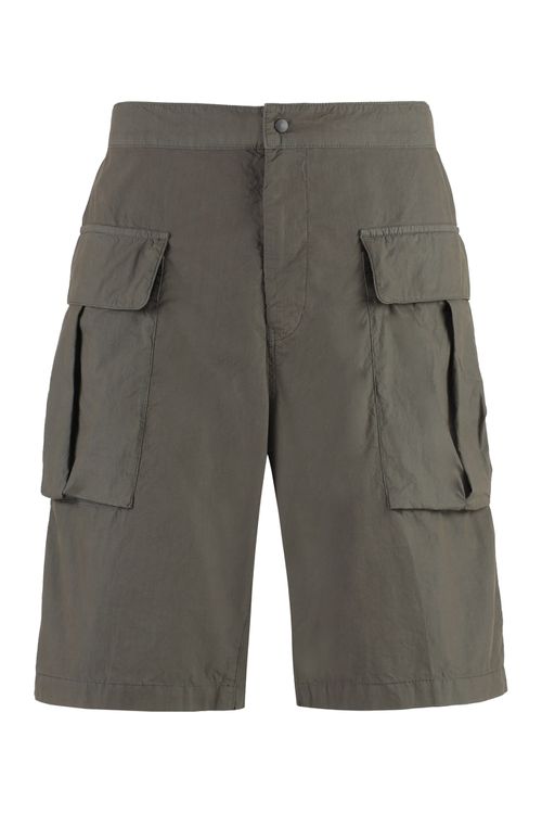 Cotton Cargo Bermuda Shorts