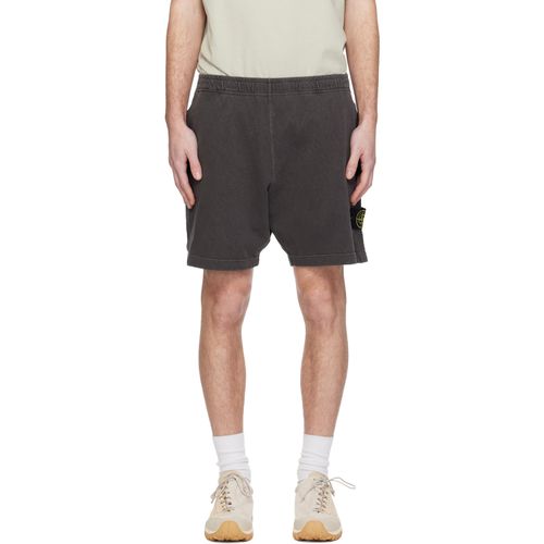 Gray 6200014 Malfilé Fleece Old Effect Shorts
