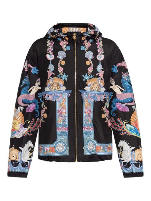 Coral Theatre hooded jacket - Black