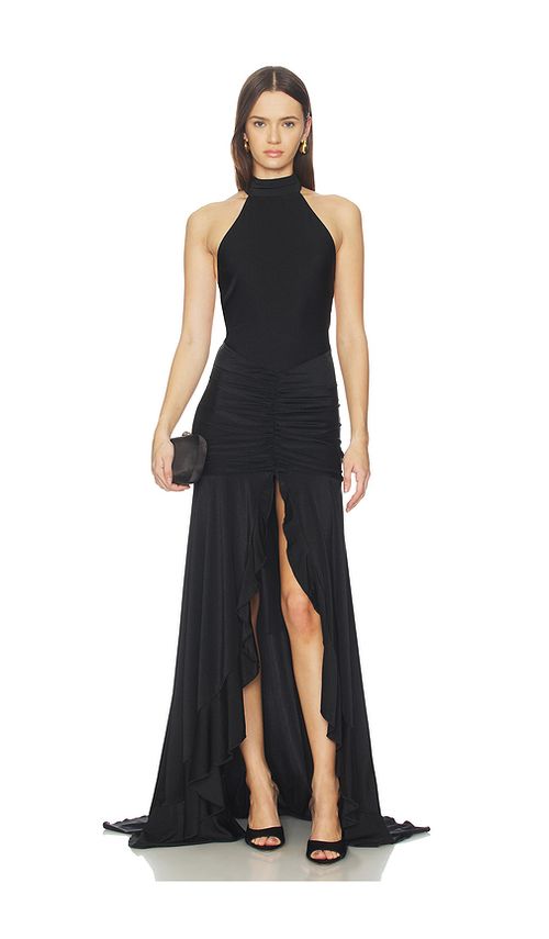 Runaway the label vestido zelma en color negro L también en M, S