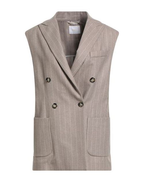 Woman Blazer Taupe Size 6 Cashmere
