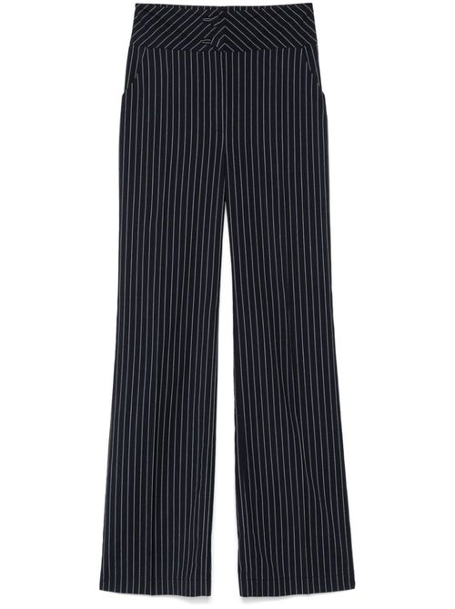 Pinstripe trousers - Blue