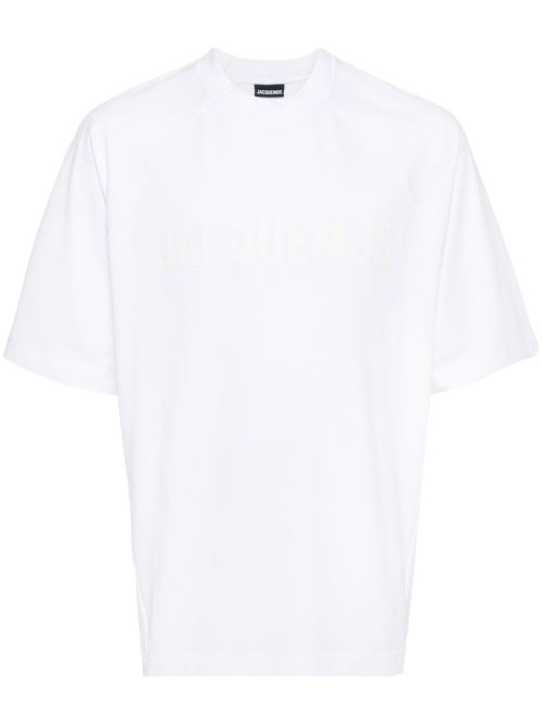 Typo logo-print T-shirt - White