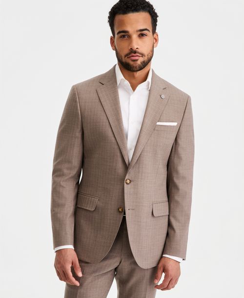 Ted by Men's Modern-Fit Suit Separates Jacket - Beige