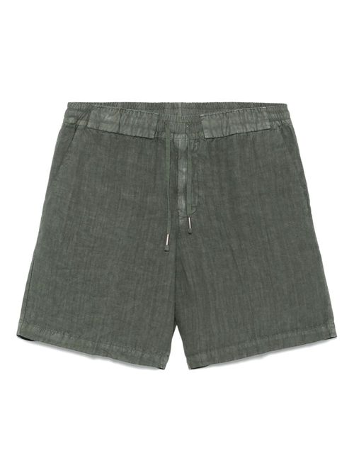 Costumein linen shorts - Green