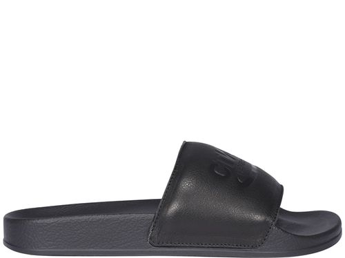 Logo debossed slides - Black