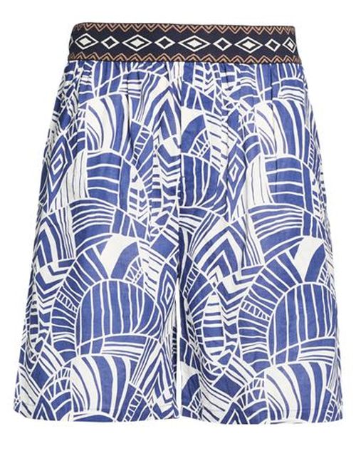 Man Shorts & Bermuda Shorts Bright blue Size L Linen, Cotton
